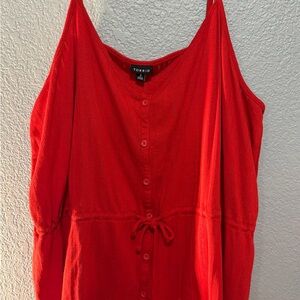 Torrid Bright Red Women's Blouse